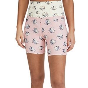 Beach Riot Floral Bike Shorts